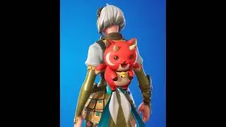 Fortnite Fierce Cloudpuff back bling