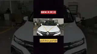 New Renault Kwid 2023 l Kwid top model l white colour l#shorts #youtube shorts #trending shorts