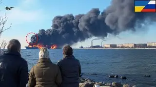 2 MINUTE AGO - A Ukrainian counter-attack destroyed Russia's largest oil refinery this morning.