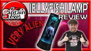 POYO Jellyfish Lamp Large Fake Aquarium With Colour Changing Lights Captain Steve Amazon Review