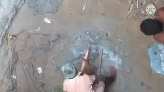 open well rock break                              PC udupi well ring works udupi #8660102440