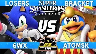 Smash Ultimate - 6WX (Sonic) vs Atomsk (DDD) - CNB 171 Losers Bracket