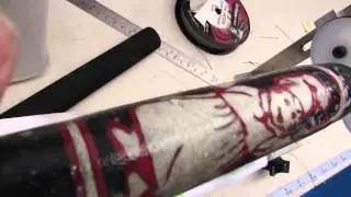Cleaning custom EVA grips for fishing rods