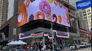 Krispy Kreme: Grand Opening Times Square Flagship