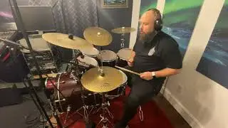 Learning Drums Day 27-  Birthday Bash. #gretschdrums #evansdrumheads #analogrecording #drumrecording