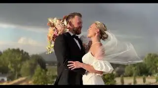 Stylized Wedding Demo with White Barn