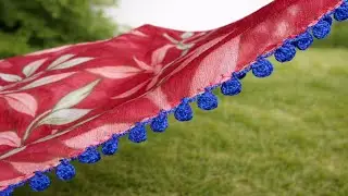 (LIVE) Let&rsquo;s Make a beautiful Dupatta Border 💙