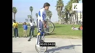 1980s Los Angeles, Stunt Bike, BMX, Venice Beach