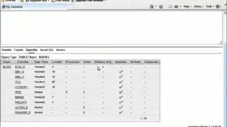 5 SQL with Oracle 10g XE   Using DESCRIBE to View the Table Structure