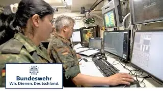 Luftlageoffizier beim DCRC in Holzdorf - Bundeswehr