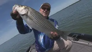 FOX Sports Outdoors SouthWEST #11 - 2016 Lake Buchanan Texas Striper Fishing