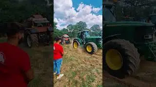 Fiat 160-90 Turbo DT vs John Deere 6920 #fiatagri #johndeere #fiattractor #johndeeretractor  #agri