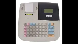 Billing Machine DP1500, Electronic Cash Register, Token, Fast Food, Restaurants, GST Counter Billing