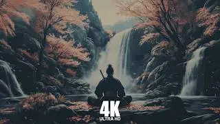 1 Hour Lone Samurai Ronin 4K Live Wallpaper For PC #livewallpaper #wallpaper