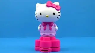 Hello Kitty Paper Puncher 2015 McDonald's Hello Kitty Toy #5 Complete Set Of 8 Happy Meal Toys