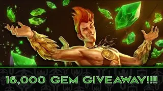16000 GEM GIVEAWAY! - Incon - Smite