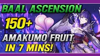 BAAL ASCENSION MATERIAL 150+ AMAKUNO FRUIT IN 7 MINS?! ( FAST GUIDE + LOCATIONS)