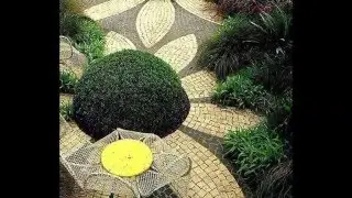 Garden edging stones ideas