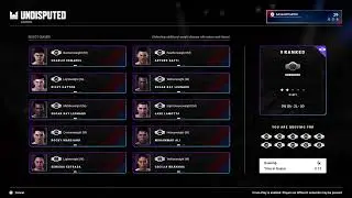 Undisputed Boxing Gameplay 11/15/2025