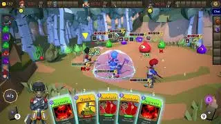 Ragtag Heroes : CO-OP Deckbuilder (Commentary) ( Gameplay ) Rating: 4.8/5