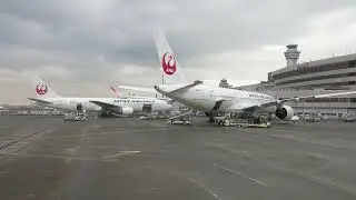 JAL B737-846 （JL0221）Tokyo(Haneda) Gate10 Push back＆Engine Start