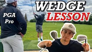 How To Hit WEDGE SHOTS w/ PGA Pro Mark Toscano @ Timber Creek Golf Course
