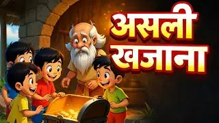 असली खजाना | hindi story | Story in hindi | #moralstory #kahani #zappytoons #thedudukids