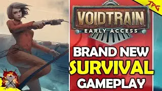 VOID TRAIN &mdash; первый игровой процесс в раннем доступе! Выживание в межпространственном поезде с космическими китами