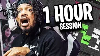 making a song in 1 hour using a Lil Keed x Young Thug Type Beat 2021 // sky jordxn making a song