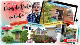 Asi son las Casas de RENTA para turistas en CUBA! Te muestro una por dentro. 👀🏡