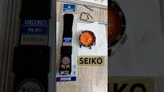 Fix the SEIKO rubber strap #watch #seiko #dalobp #22mm