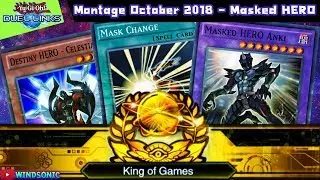 [Yu-Gi-Oh! Duel Links] KOG Montage : October 2018 - DECK Masked HERO (รีเพลย์/เด็คลิสต์)