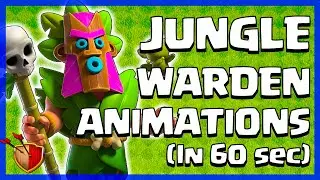 Jungle Warden Custom Animations and Sound Effects (Clash of Clans)