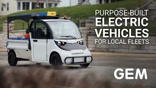 Purpose-Built Electric Fleet Vehicles | GEM Low-Speed EVs