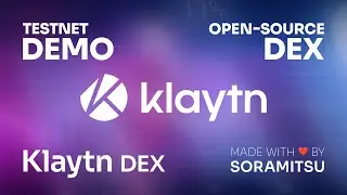 Klaytn Open-Source DEX Testnet Demo #KLAY #Klaytn #DEX