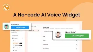 AI Voice Widget by Indigenius Agent Pro