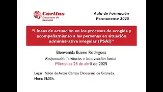 L&iacute;neas de actuaci&oacute;n en acogida y acompa&ntilde;amiento a personas en situaci&oacute;n administrativa irregular
