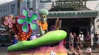 squidward hitting the woah
