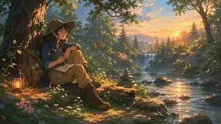 Quiet Camping in the Wilderness | Cozy Animation & Peaceful Forest ASMR