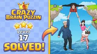Crazy Brain Puzzle Level 17 Brave The Cliff