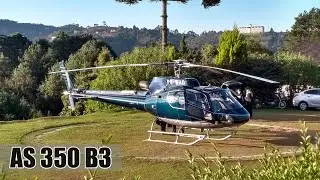 Acionamento e decolagem -- AS 350 B3 -- PP-WAD