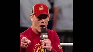 John Cena is a misanthrope, too (John Cena&rsquo;s first HEEL promo on RAW, 17/03/2025) #JohnCena #wwe