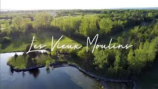 9 HOLES @ Les Vieux Moulins - First round of the year. (Drone shots & voice over)