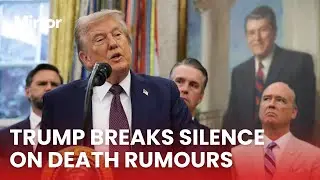 'Biden wasn't seen for months!' | Trump HITS back at claims he 'died' over the weekend