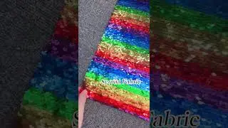 Multicolor Sequin Fabric Unveiled: A Dazzling DIY and Design Delight