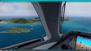 PREPAR3D 4.4 | Phenom 300 | Port Au Prince - St. Vincent | VATSIM | Landing