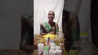 Vestige ultra matic detergent demo చేస్తున్న ఆత్రం లలితబాయి, బజారులో దొరుకుతున్న  powder & vestige 