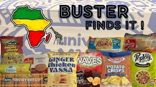 Africa Universal Yums Box! Join Buster as he tries treats from Africa.