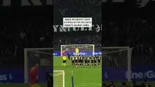 Napoli GK Rocket Penalty Kick 🚀🇮🇹🚨 #napoli #como #italia #futbol