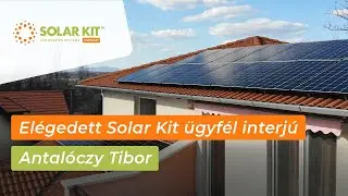 ✅ El&eacute;gedett SOLARKIT &uuml;gyf&eacute;l interj&uacute;  - Antal&oacute;czy Tibor (Villanyaut&oacute;sok.hu 🔋🔌🚗 alap&iacute;t&oacute;ja)